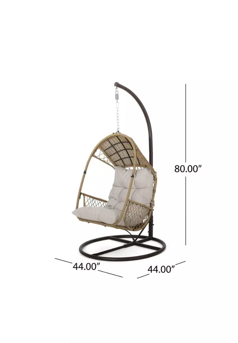 Buy FURNY MATTER Primo Outdoor Wicker Hanging Basket / Egg Chair with