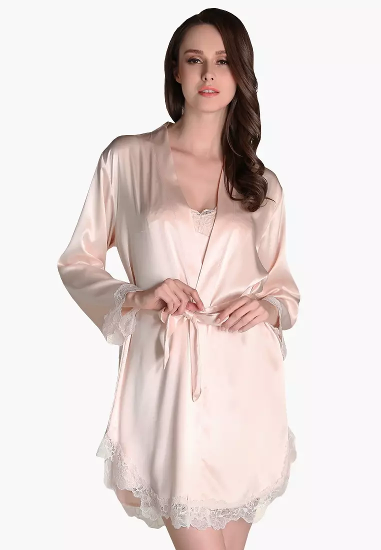 2 piece nightgown 2024 and robe set