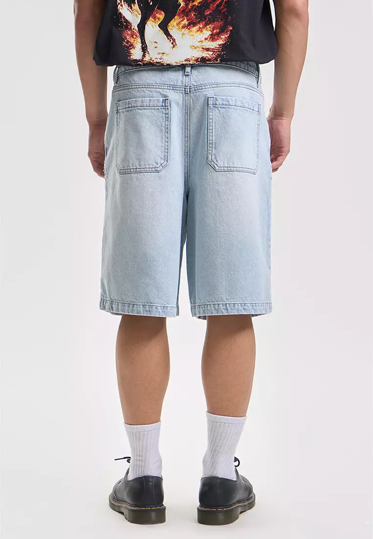 Denim Baggy Shorts