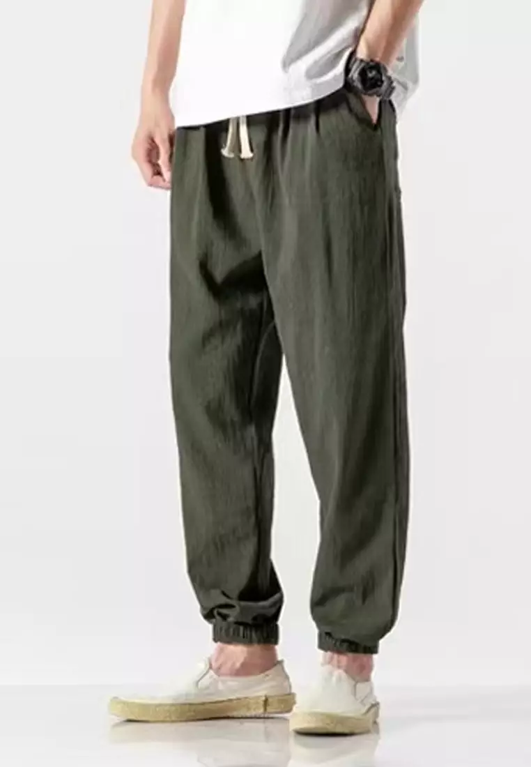 Japanese Style Tapered Cargo Pants K29QT713