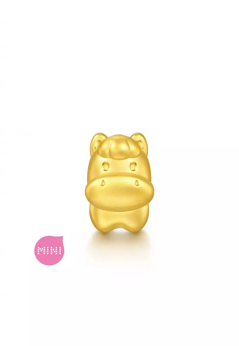 999 Gold Horse Charm for Women & Men 95932C  [Bracelet not included]