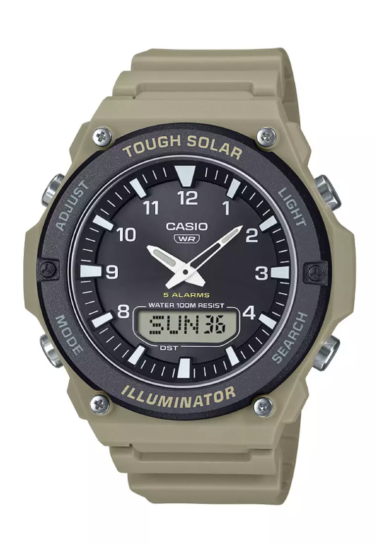 Digital Analog Solar Watch AQ-S820W-5A