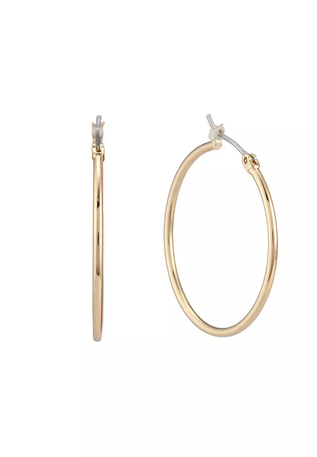 Aldo gold hoop earrings sales