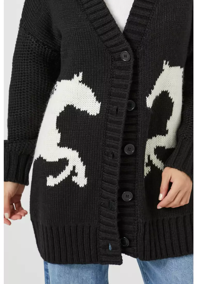 Buy FOREVER 21 Horse Cardigan Sweater 2024 Online ZALORA Philippines