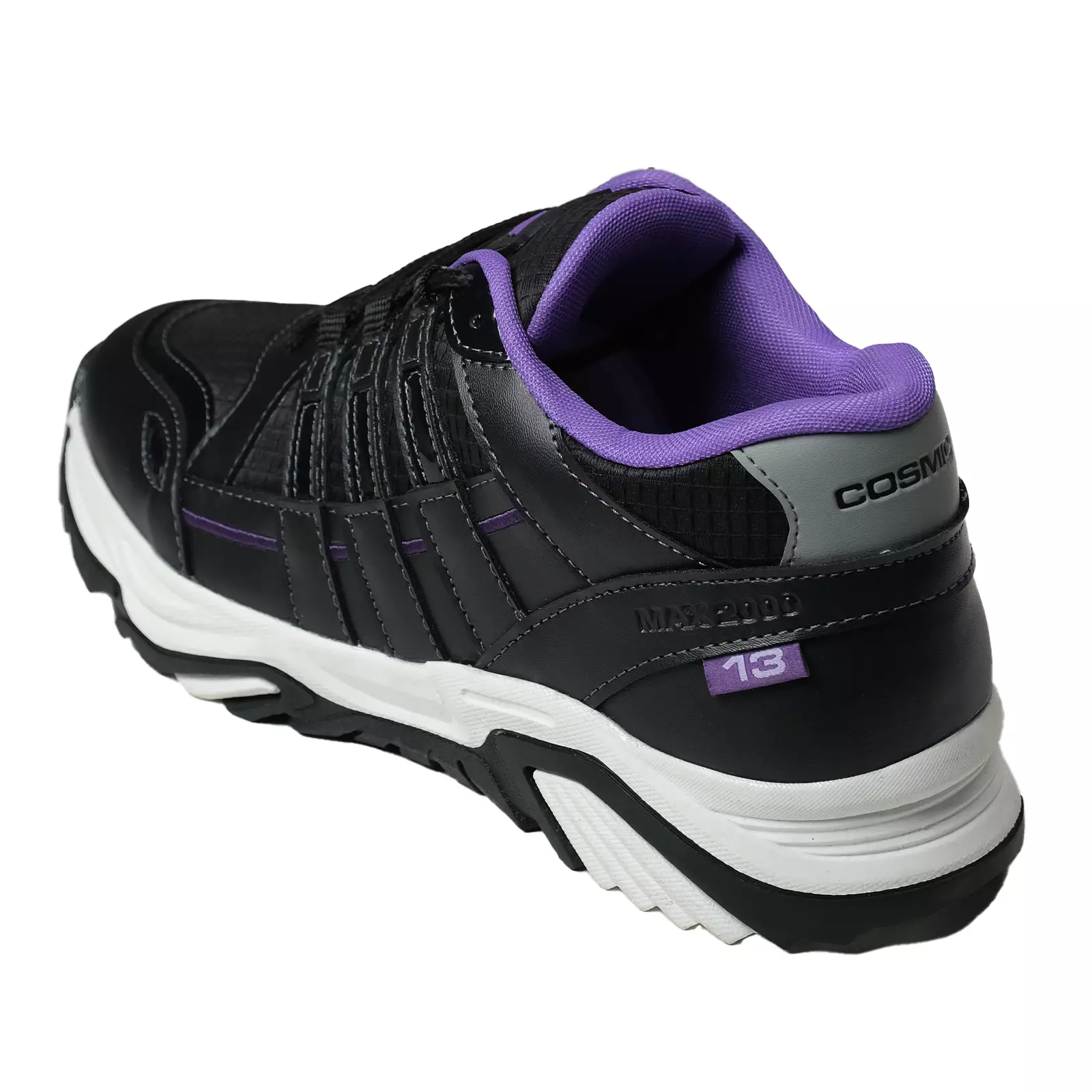 Footstep Footwear Sepatu Pria Sneakers Fusion Max 2000 Black Purple Original Shoes: