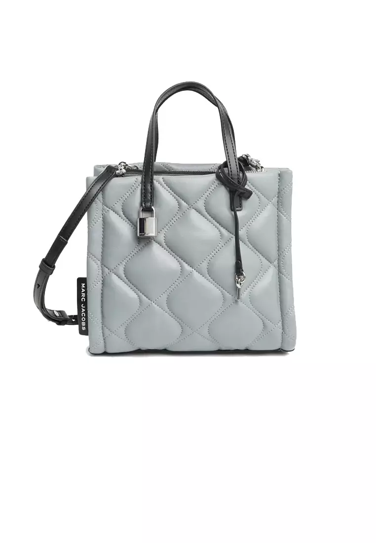 Marc Jacobs, Bags, Marc Jacobs The Quilted Softshot 2 Rock Grey