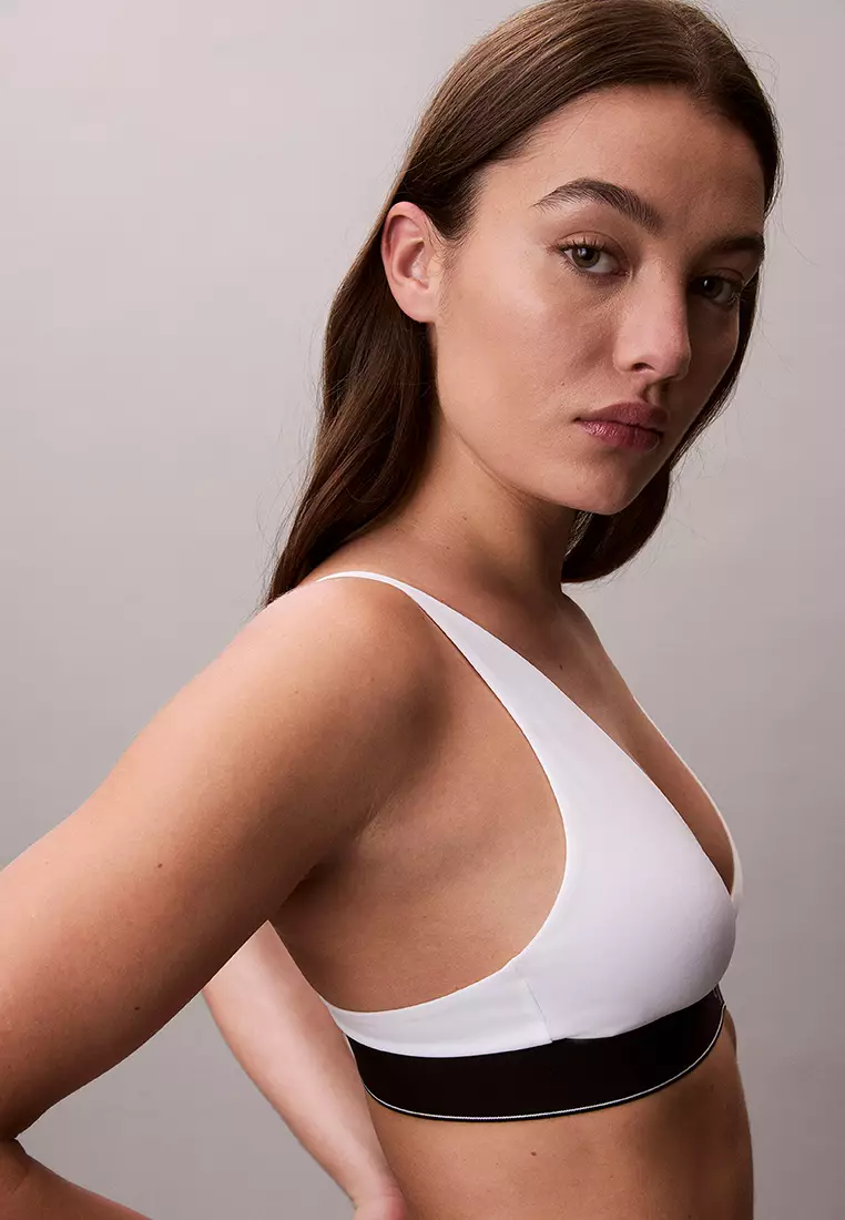 印花商標超細纖維三角胸圍 - Calvin Klein Underwear