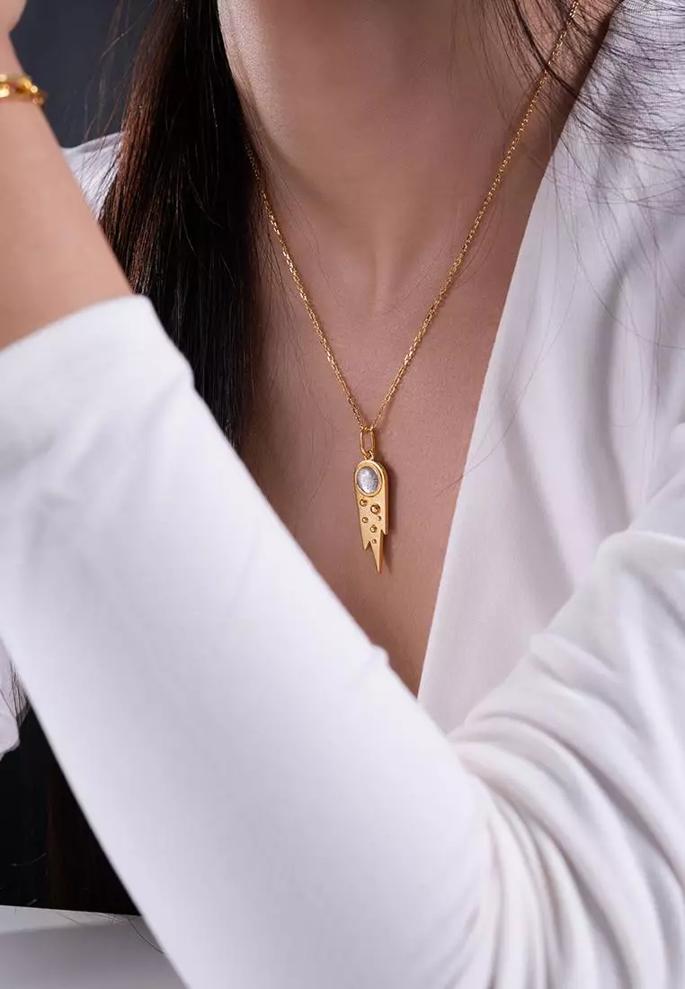 Galexia Comet Muonionalusta Pendant