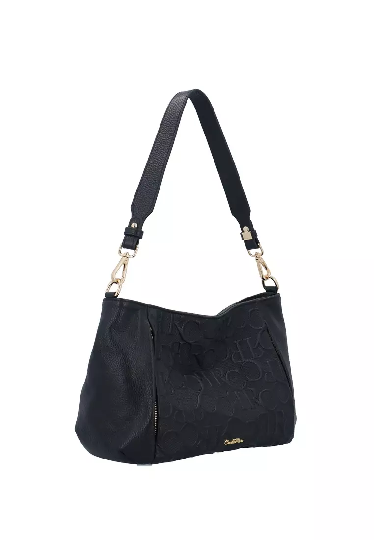 CR Sterling 2-Way Shoulder Bag - Black