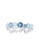 HABIB gold HABIB Chic Collection Blue Topaz Gemstone Diamond Ring in White Gold 263180722(WG) F1B10AC4E871C5GS_3
