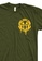 MRL Prints green Pocket Skull Emblem T-Shirt 971E1AA7A60904GS_2