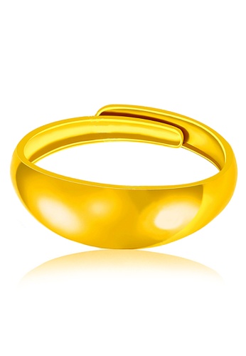 Buy Youniq Youniq Premium Smooch 24k Gold Plated Ring Online Zalora Malaysia