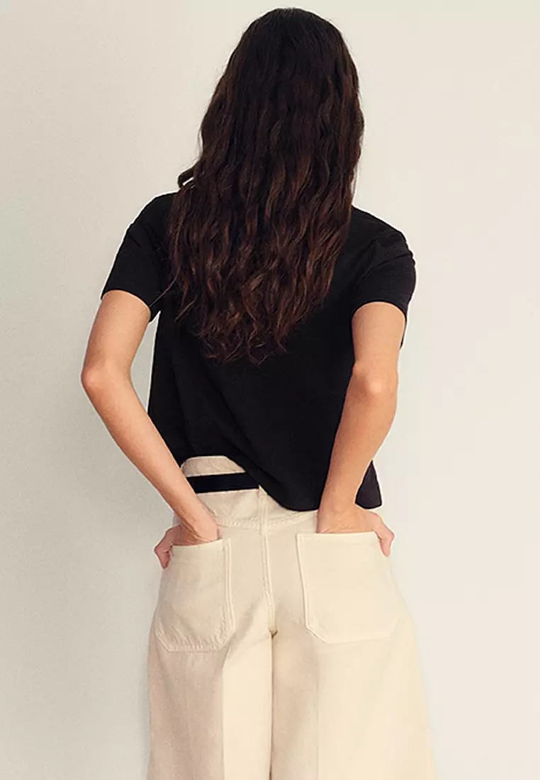 Embroidered Detail T-Shirt