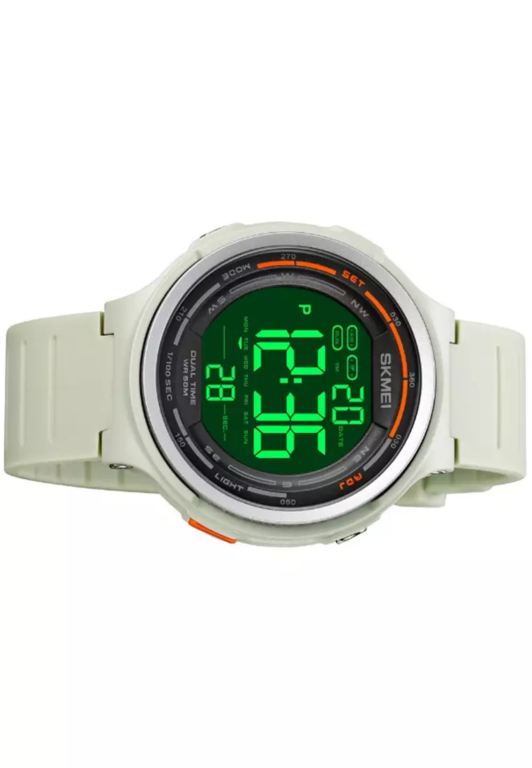 Jam Tangan Digital Pria Waterproof Many Function Strap Tali Material Silicone GN47 ORIGINAL
