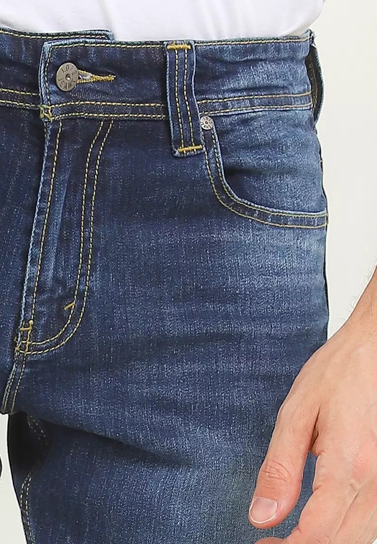 Selvedge Stretch Denim Pants SVS108C