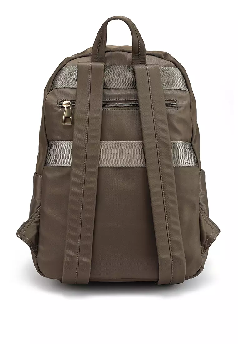 Quilted Nylon Backpack