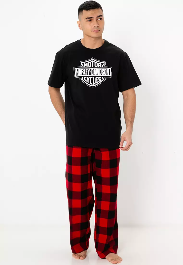 Harley-Davidson® Bar & Shield Short Sleeve Pajama Set