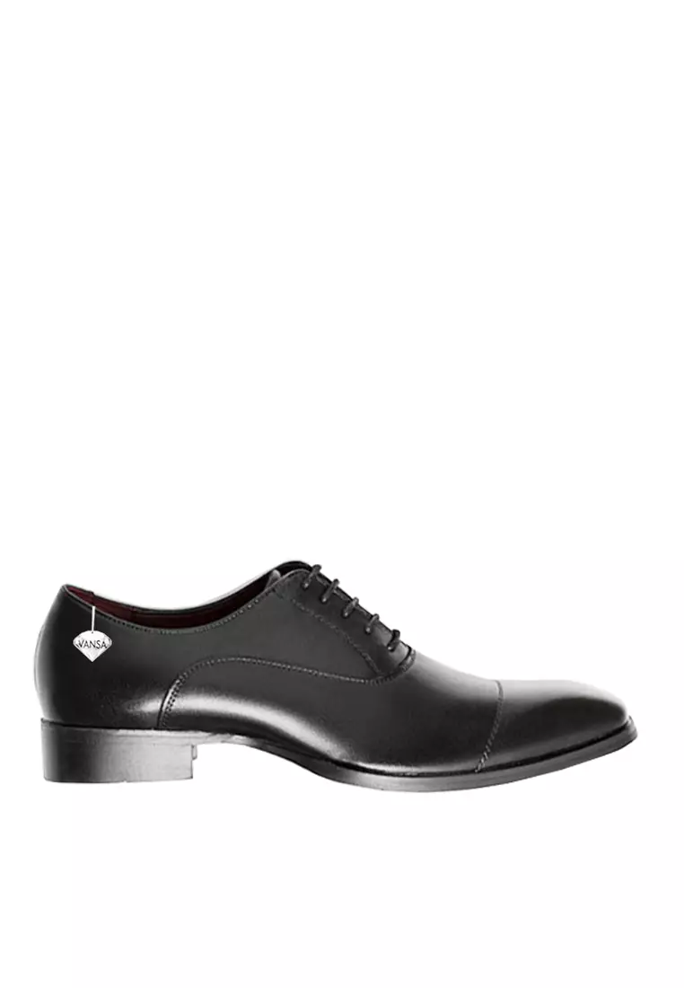 Discount on Twenty Eight Shoes  shoes - SKU: VANSA Fashionable Cow Leather Lace-up Business Shoes VSM-F-20528