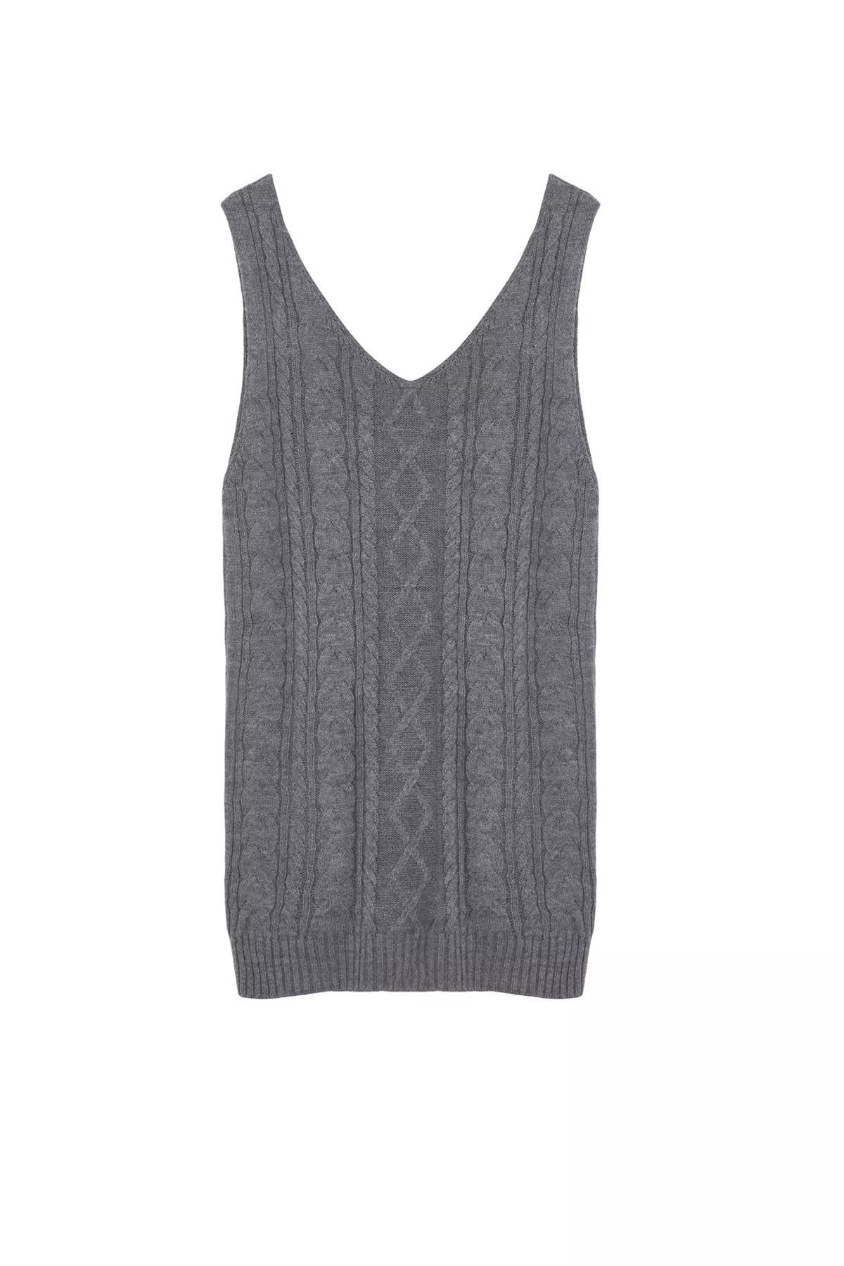 Sleeveless Sweater Dress