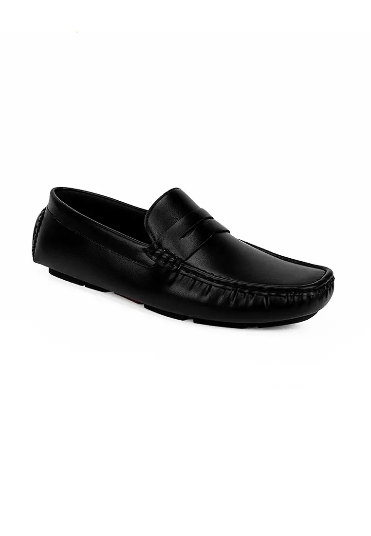 Discount on Mario D' Boro Runway  shoes - SKU: Mario D' Boro Mv 040 Black Mens Casual Shoes