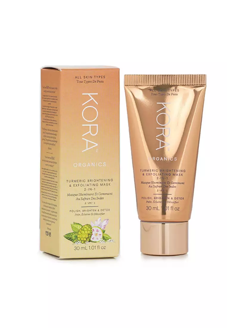 KORA ORGANICS - 薑黃亮白去角質面膜(迷你版) 30ml/1.01oz