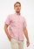 LC WAIKIKI pink Regular Fit Short Sleeve Poplin Men's Shirt 40DB3AAF4AFA25GS_3
