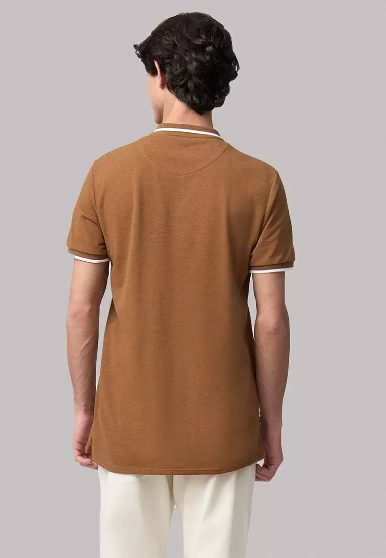 Polo Shirt With Contrast Trim