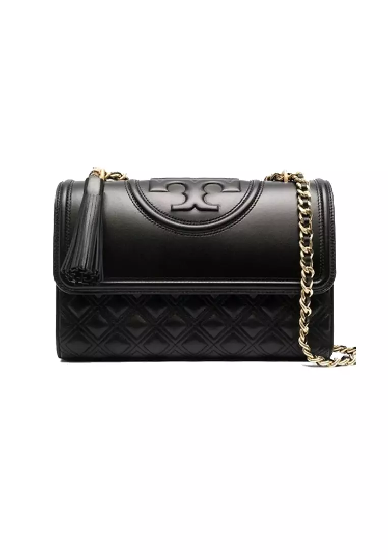 Buy TORY BURCH Tory Burch Fleming Convertible Shoulder Bag Black 76997