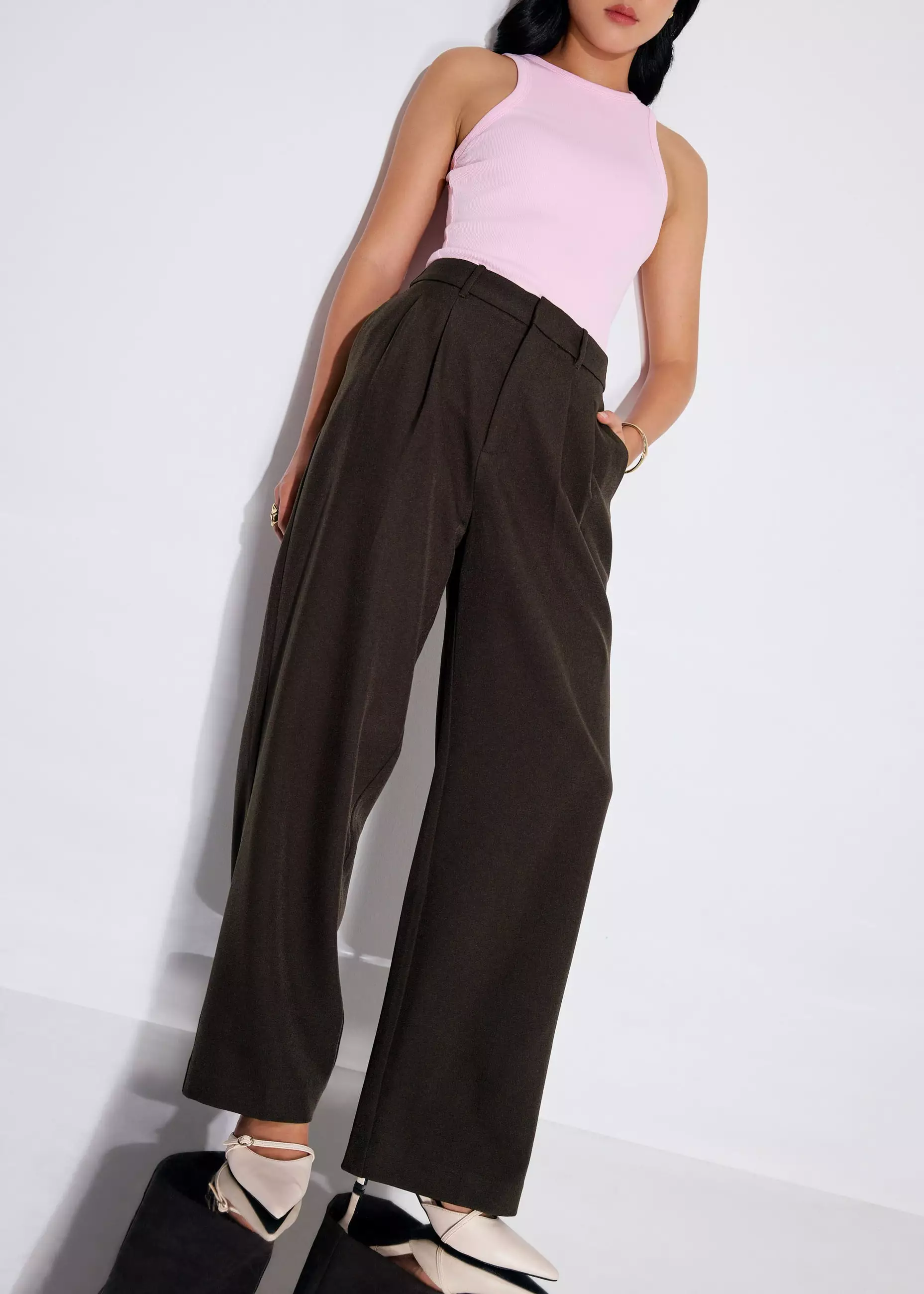 Celana Panjang Wanita - Lana Relaxed Tailored Pants