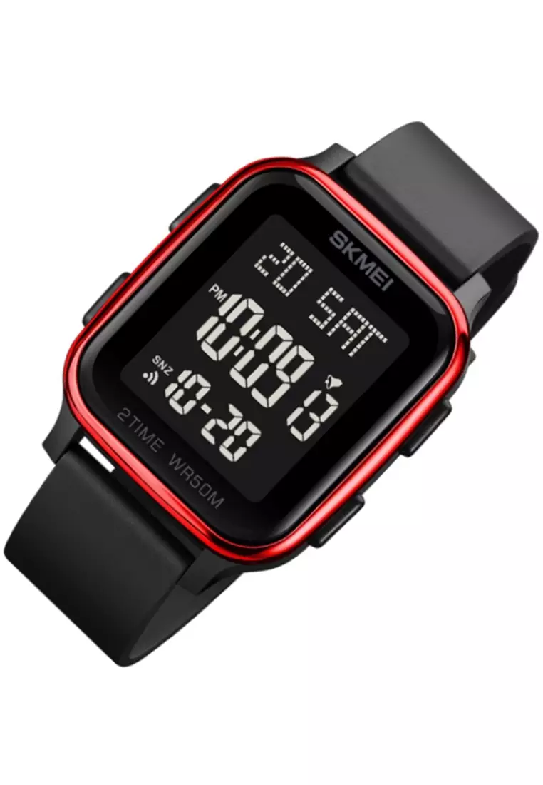 Jam Tangan Digital Pria Waterproof Many Function Strap Tali Material Silicone GN86 ORIGINAL
