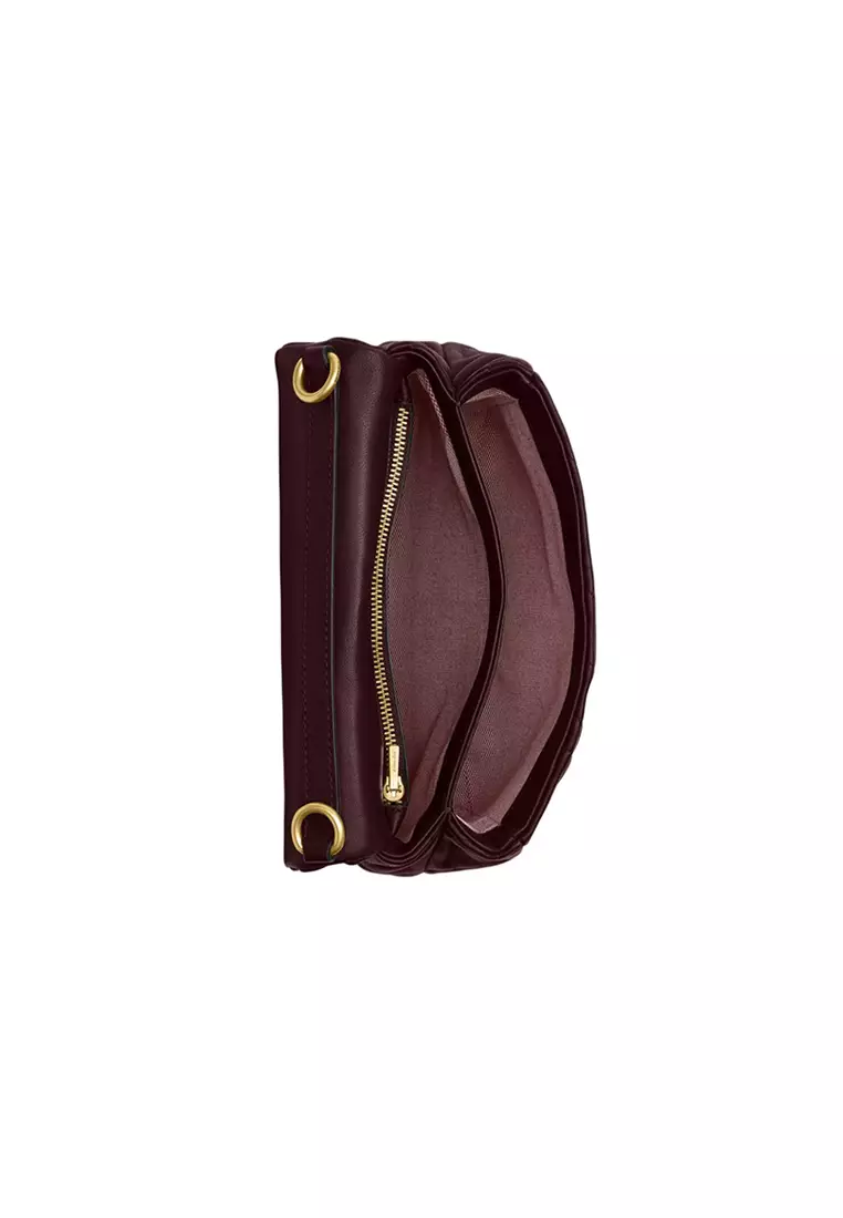 Tabby 20 女士單肩包梅洛酒紅色CW629