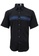 Pacolino blue Pacolino - Checker Formal Casual Short Sleeve Men Shirt 2837FAA8240BADGS_1