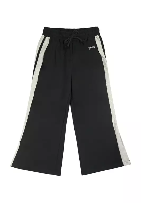 Girls Wide Leg Terry Pants