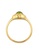 ELLI GERMANY green Ring Cabochon Green Classic Peridot Gemstone Gold Plated 19A57AC905416DGS_3