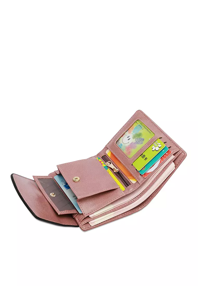 Women's Short Wallet / Purse - Pink