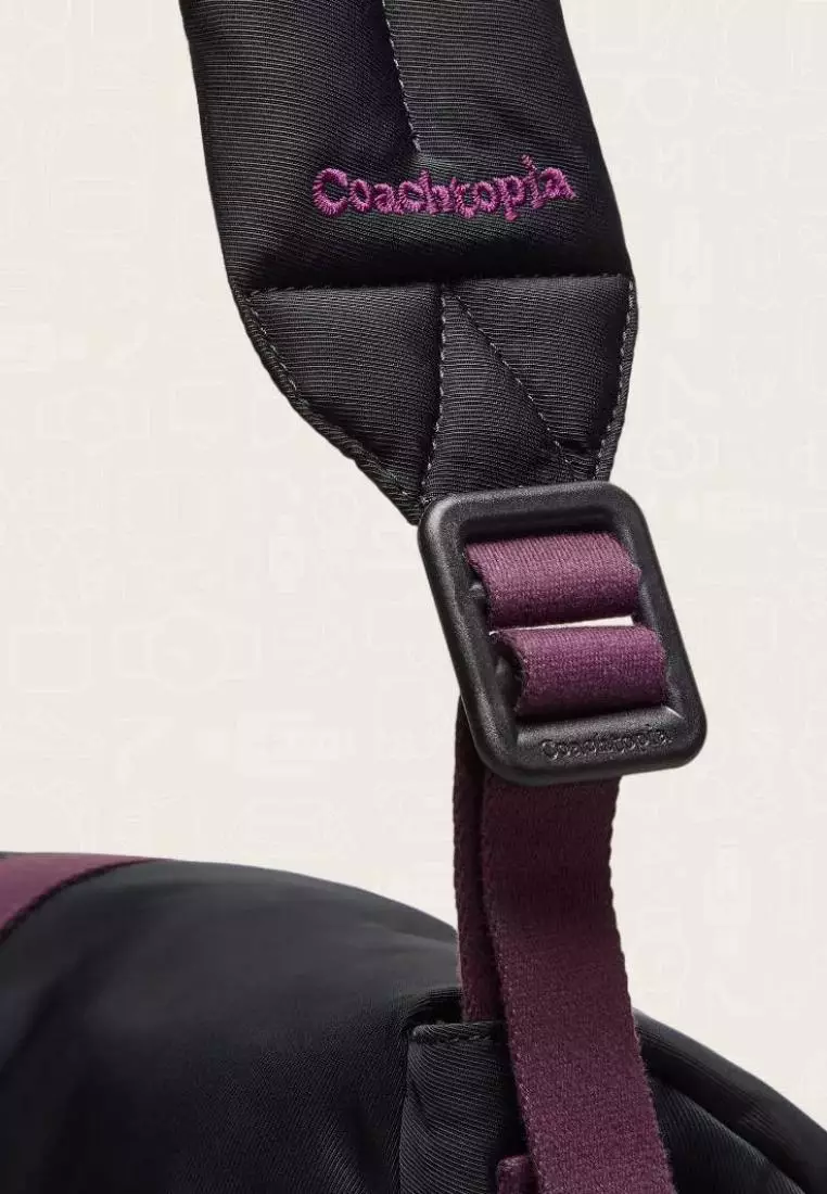 Coachtopia Loop Puffy Wavy Dinky Bag Black