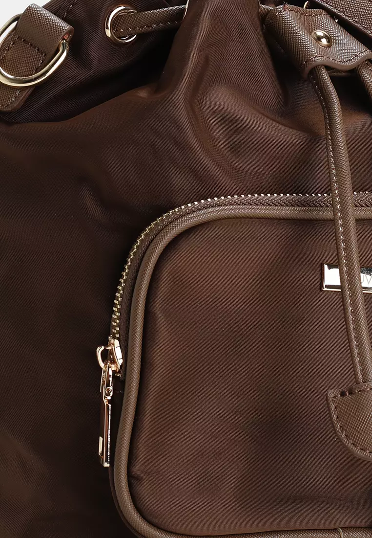 Premium Oxford Nylon Drawstring Bucket Bag
