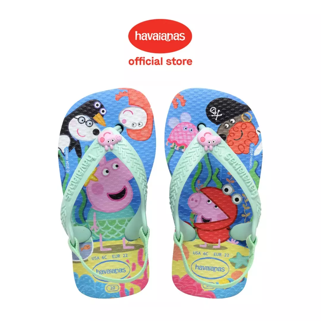 Jual Havaianas Havaianas 1056 Baby Peppa Pig Lavender Blue