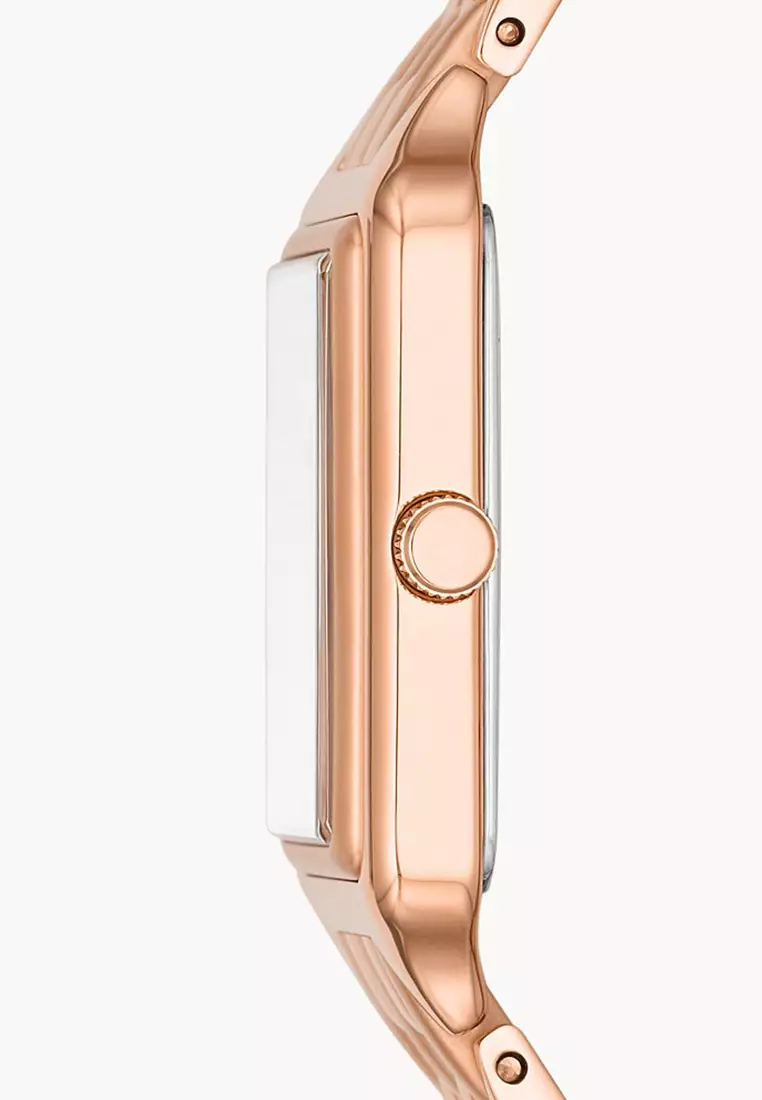 Raquel Rose Gold Stainless Steel Watch ES5271