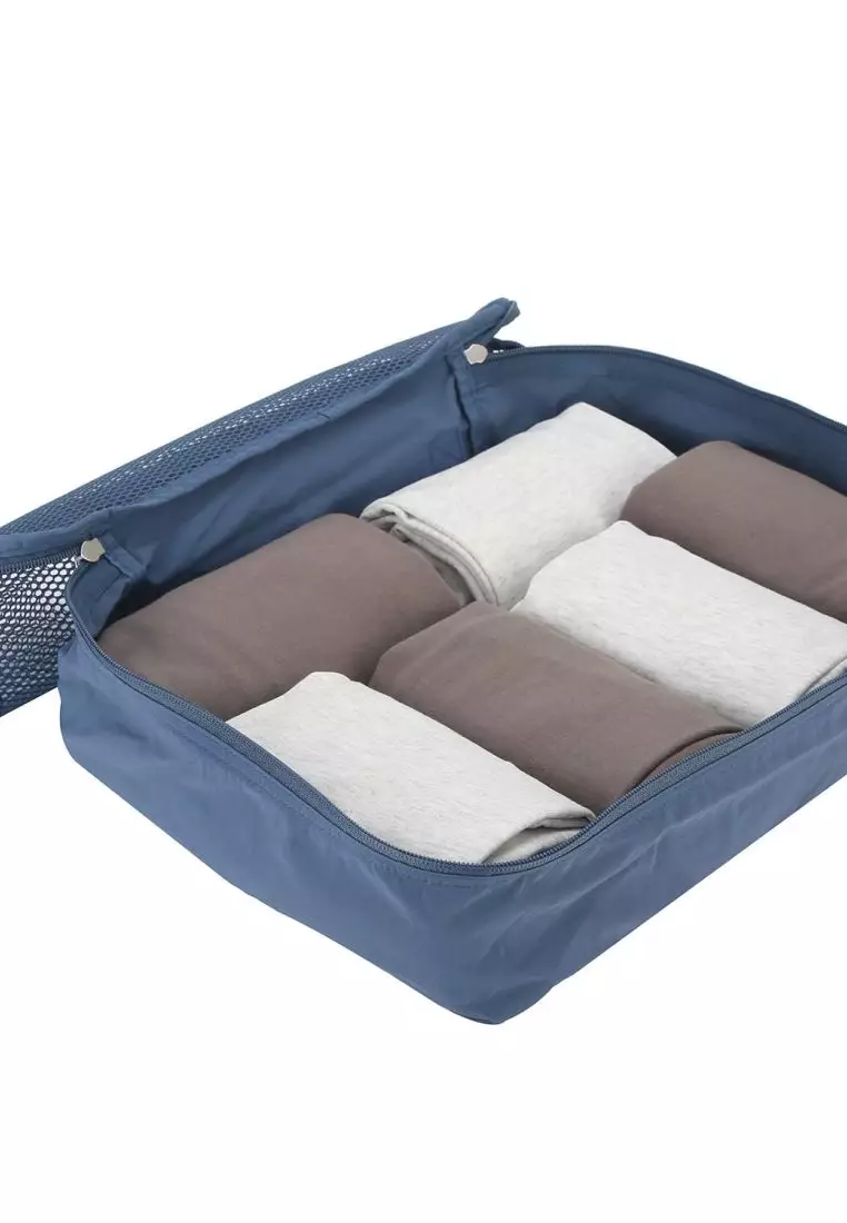 Crossing Waterproof Ripstop Nylon Packing Cube M - Smoke Blue