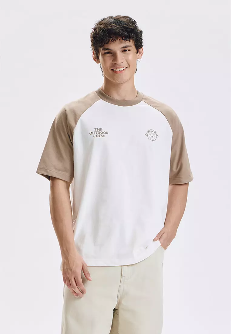 Crew Bear Outdoor Crew Relaxed Graphic T-Shirt