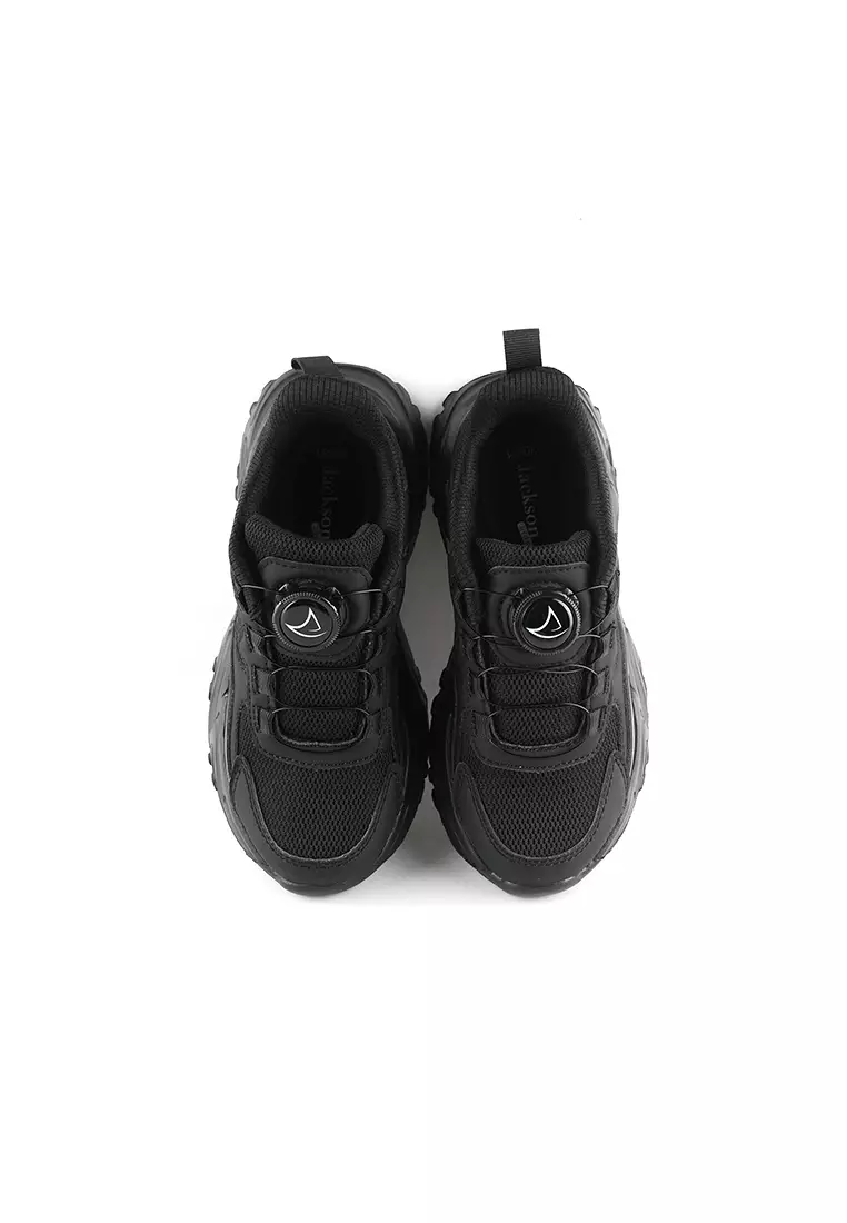 Jackson Kids Mory 1SY Full Black - Sepatu Sneakers