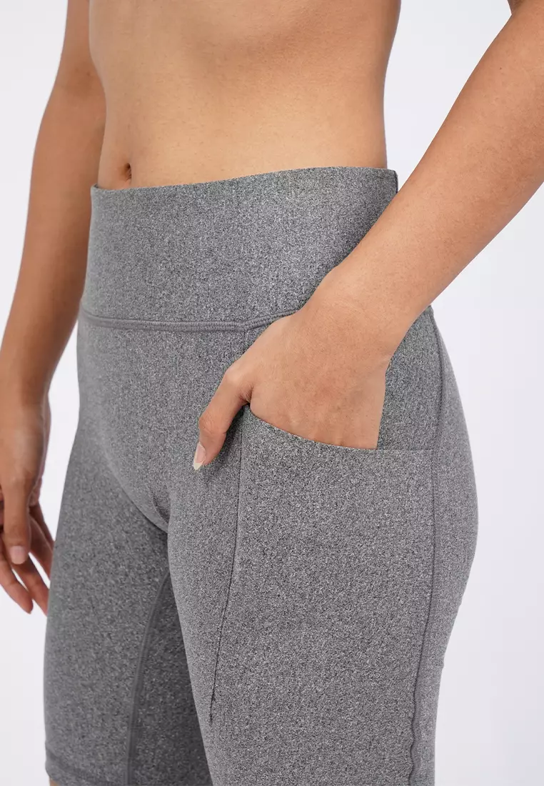 Side Pocket 9" Biker Shorts