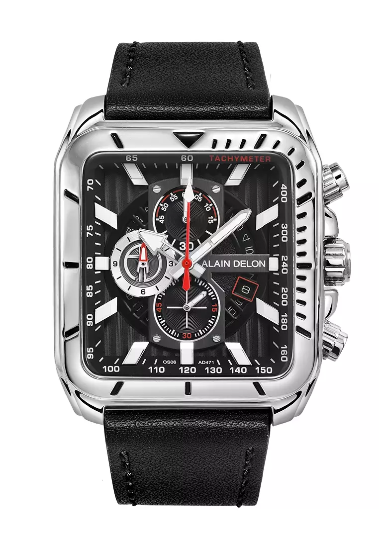 Buy Alain Delon Alain Delon Men Chronograph AD471-1332C Online | ZALORA ...