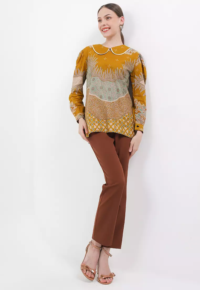 Turkey Blouse Batik Premium Wanita Casual Modern