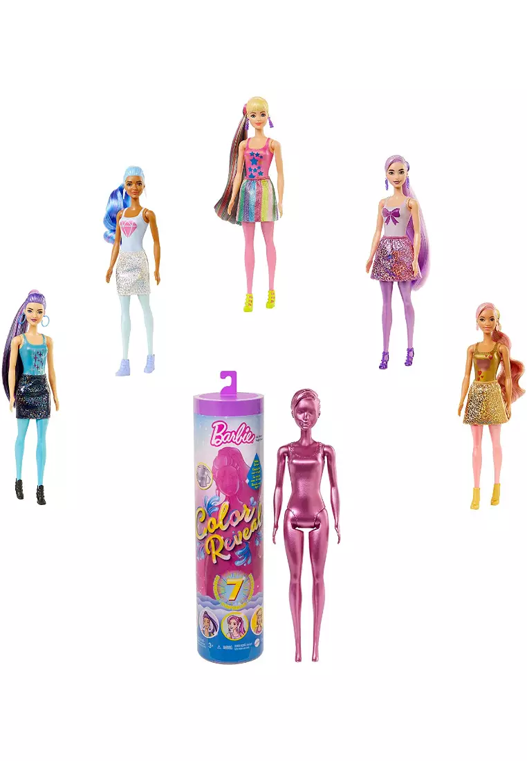 Buy Barbie Color Reveal™ Doll™ Shimmer Series with 7 Surprises