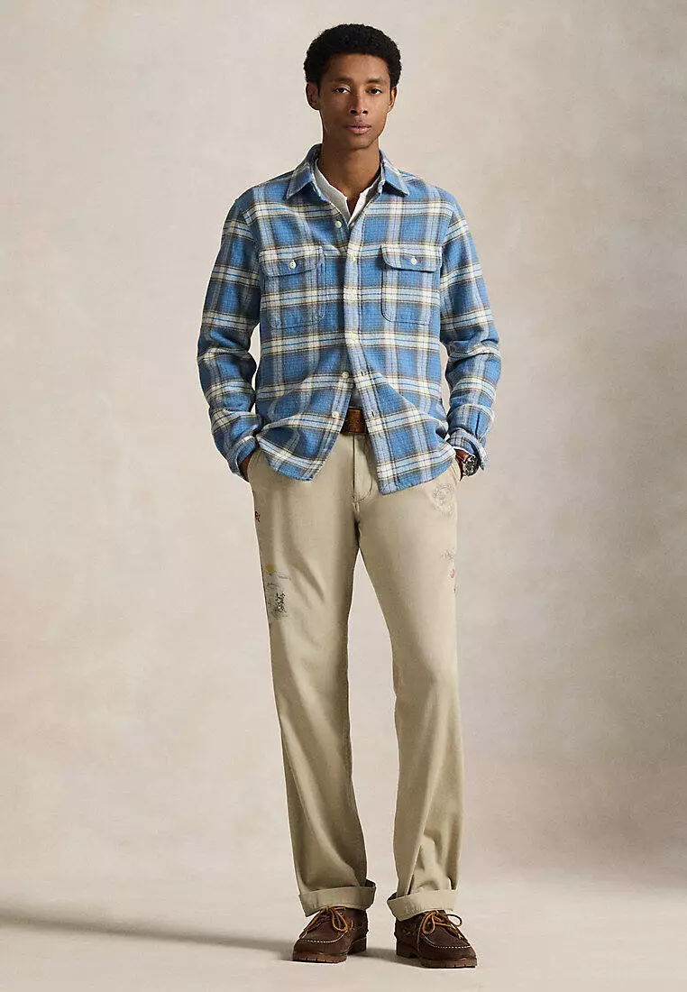 Classic Fit Plaid Flannel Workshirt