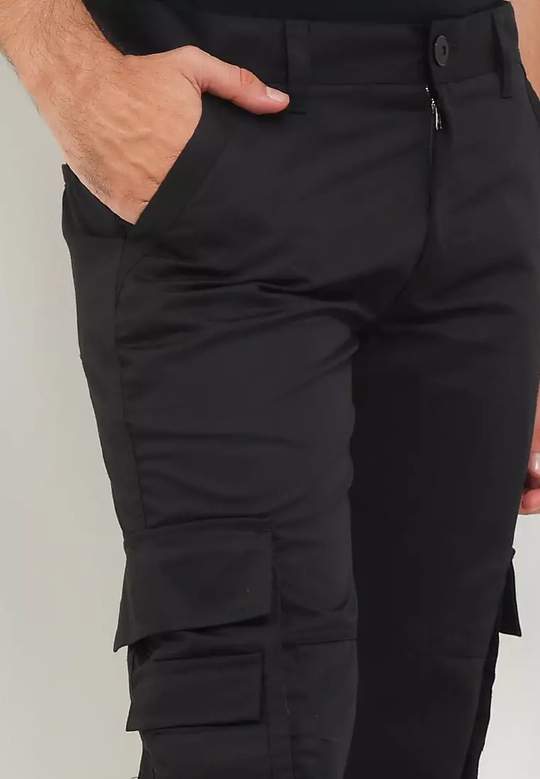 Men Basic Cargo Pants