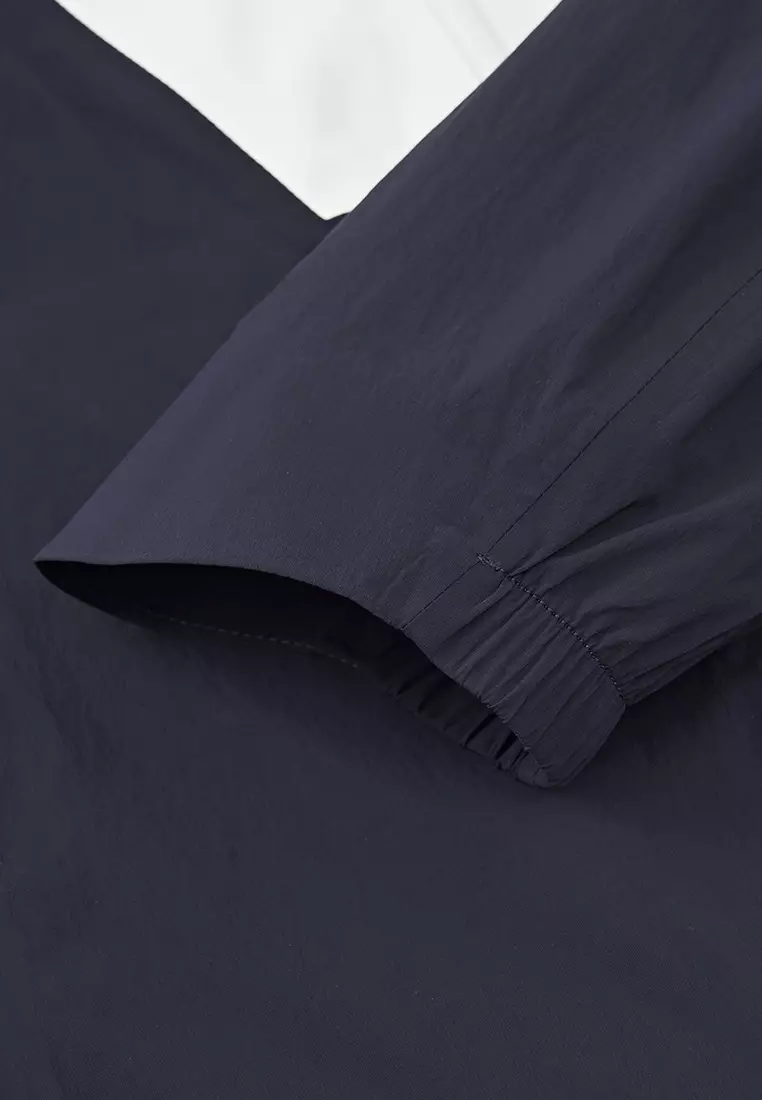 女裝 K-SWISS LOGO 拼色連帽外套