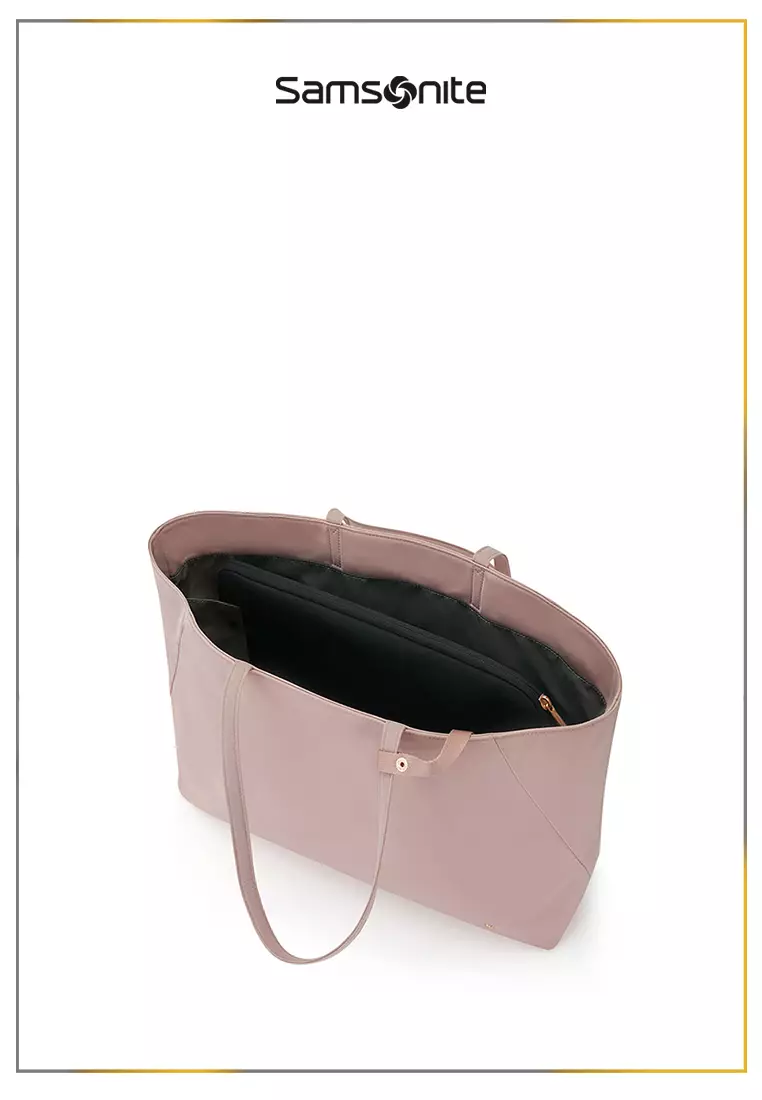 Samsonite Valerie Tote + 14.1" Laptop Sleeve - Rose Quartz